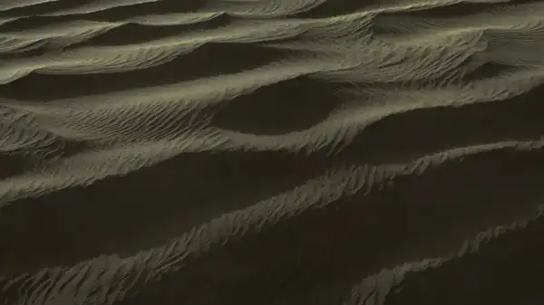 Марсоход curiosity изучает темные дюны