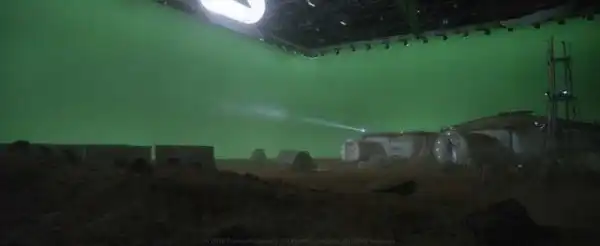 Как выглядела студийная съемка "Марсианина" по сравнению с экранной версией