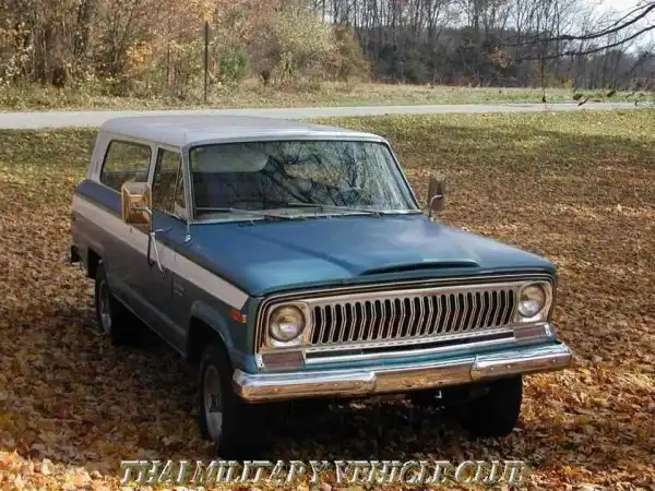 Первый из Cherokee. Jeep Cherokee SJ Chief 74-78г.