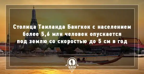 12 фактов о городах, которые уйдут под воду