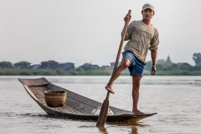 Как в Мьянме выращивают овощи на озерах