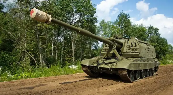 Тест-драйв самоходной гаубицы 2С19 «Мста-С».