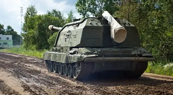 Тест-драйв самоходной гаубицы 2С19 «Мста-С».