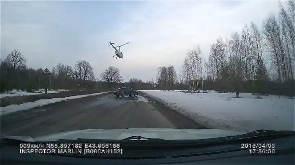В Нижегородской области ради священника перекрыли дорогу для посадки вертолёта
