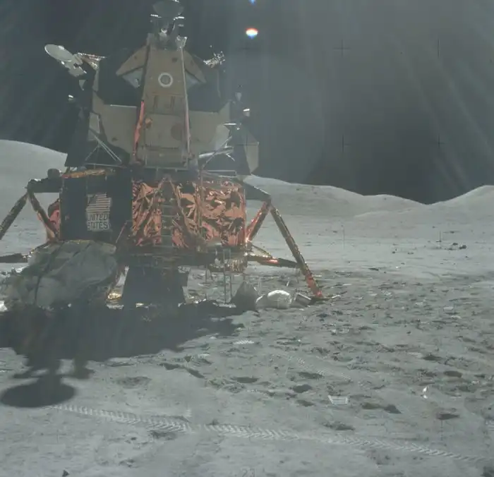 Фотки миссии apollo на луну