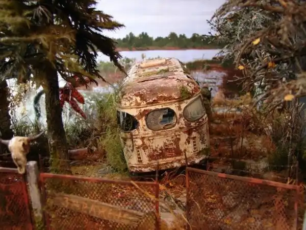 Диорама по игре S.T.A.L.K.E.R.