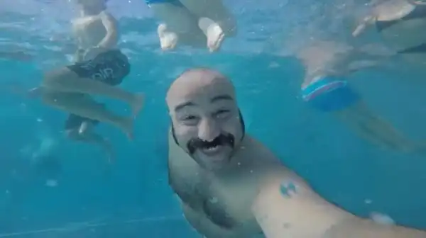 Селфи под водой