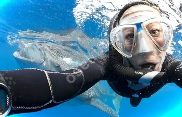 Селфи под водой