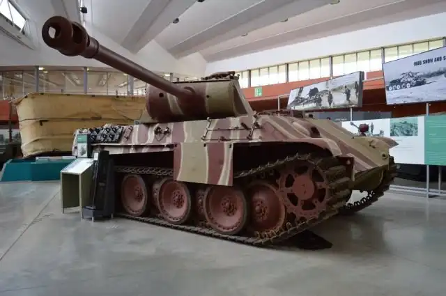 Интерьер немецкого танка из британского музея
