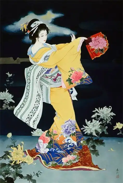 Японская художница Харуё Морита