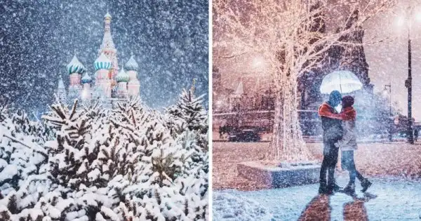 Белоснежная сказка: заснеженная Москва в фотографиях Кристины Макеевой