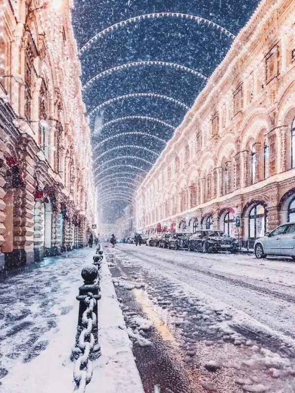 Белоснежная сказка: заснеженная Москва в фотографиях Кристины Макеевой