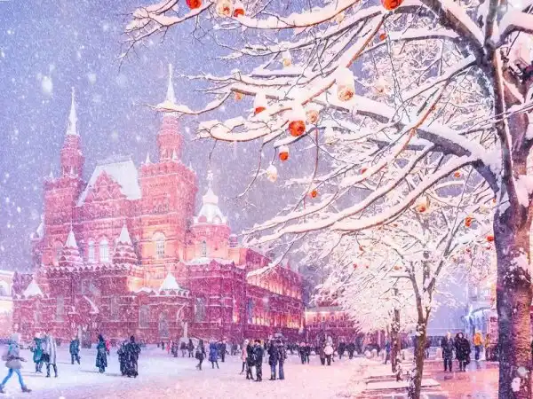 Белоснежная сказка: заснеженная Москва в фотографиях Кристины Макеевой