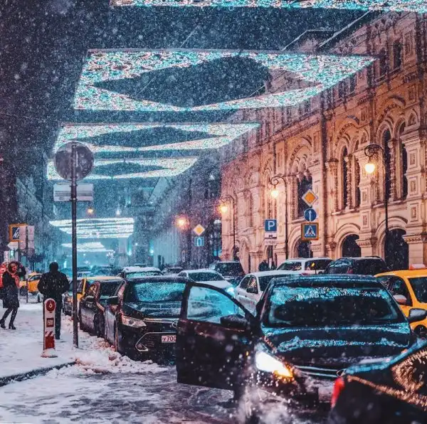 Белоснежная сказка: заснеженная Москва в фотографиях Кристины Макеевой
