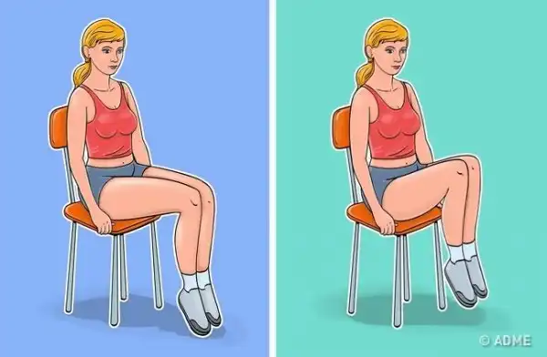 7 упражнений для плоского живота, которые можно делать не вставая со стула