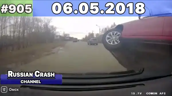 Подборка ДТП 06.05.2018 на видеорегистратор Май 2018 #9045