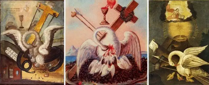 Почему Иисуса Христа изображают в виде пеликана