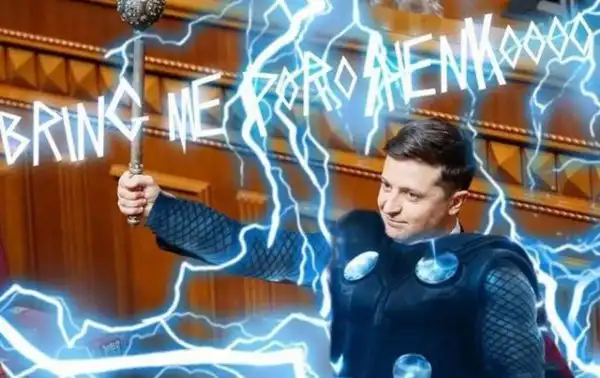 Шутки и мемы про Владимира Зеленского