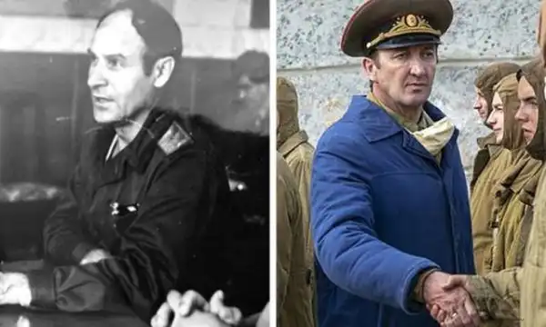 Внешность настоящих людей по сравнению с внешностью персонажей сериала "Чернобыль" Внешность настоящих людей по сравнению с внешностью персонажей сериала "Чернобыль"
