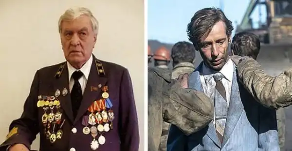 Внешность настоящих людей по сравнению с внешностью персонажей сериала "Чернобыль" Внешность настоящих людей по сравнению с внешностью персонажей сериала "Чернобыль"