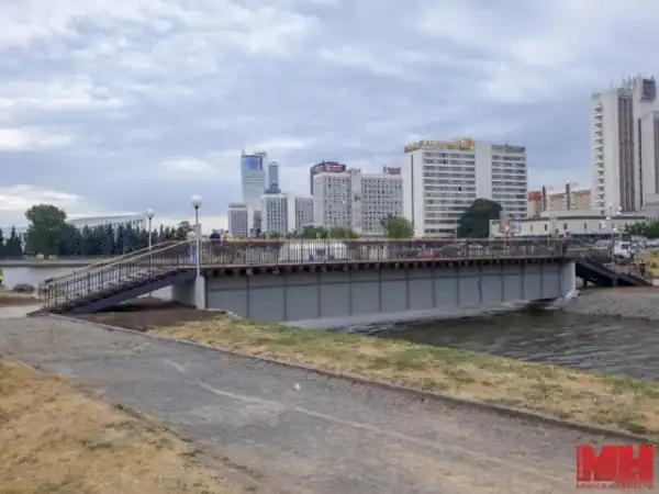 Ожидание и реальность. Ремонт моста в Минске