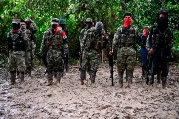 Последние представители армии повстанцев Колумбии
