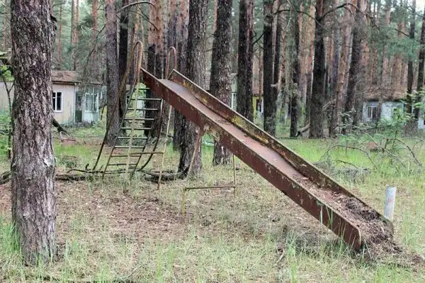 Чернобыльский лагерь призраков