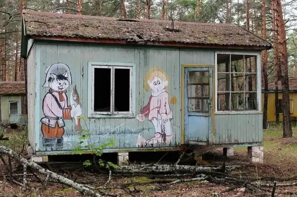 Чернобыльский лагерь призраков