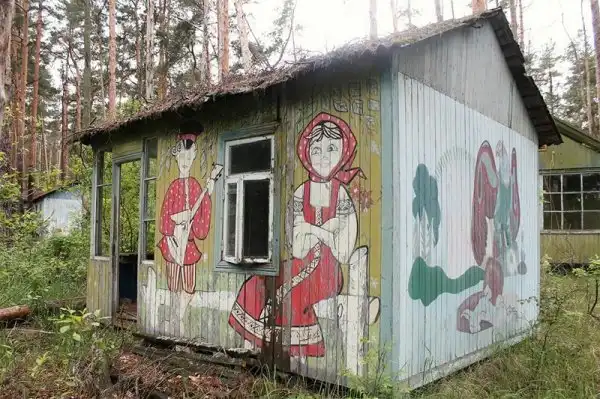 Чернобыльский лагерь призраков