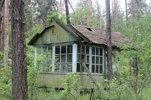 Чернобыльский лагерь призраков