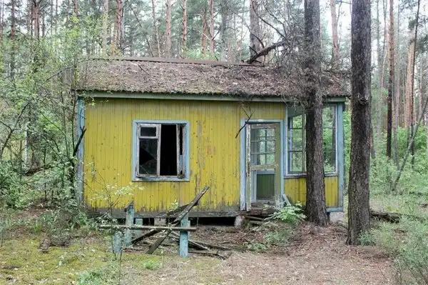 Чернобыльский лагерь призраков