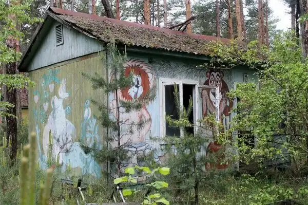 Чернобыльский лагерь призраков