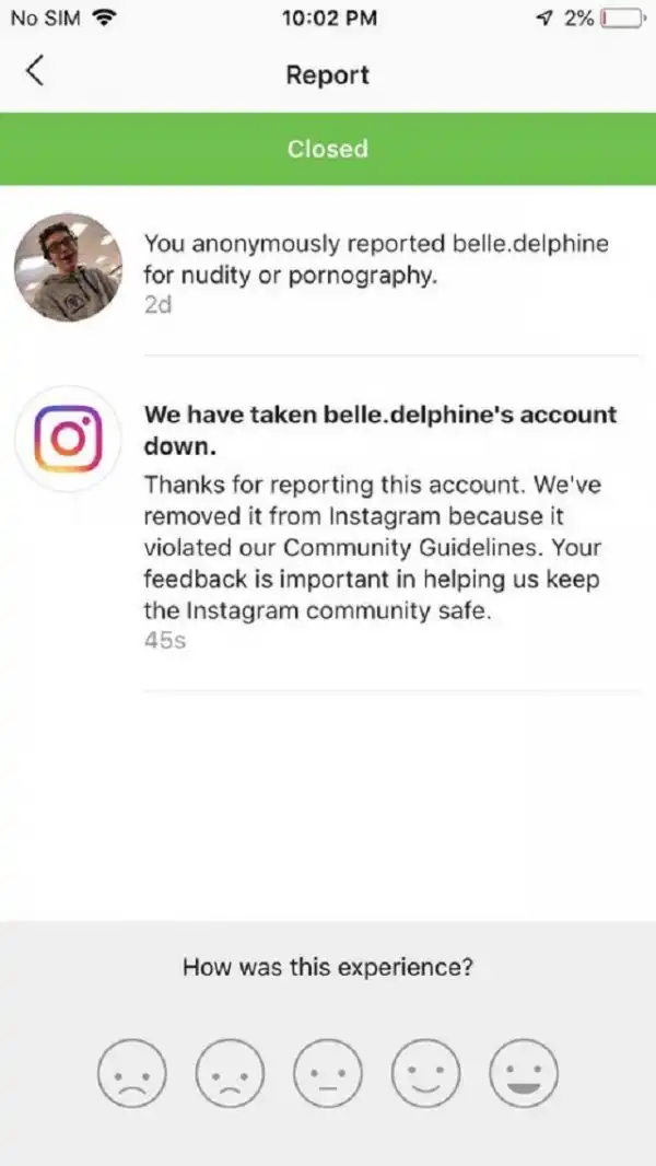 Блогершу Белль Дельфин "прогнали" из Instagram