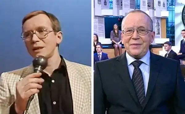 Известные российские телеведущие в молодости