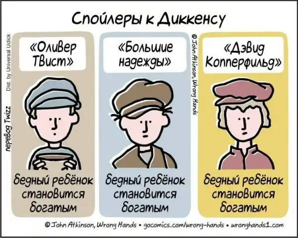 Канадский художник рисует спойлеры к произведениям знаменитых писателей