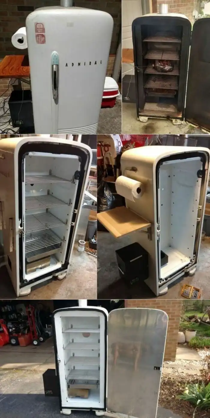 Реинкарнация старого холодильника: 15 классных для умельцев