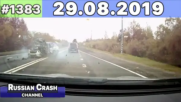 ДТП. Подборка на видеорегистратор за 29.08.2019 Август 2019