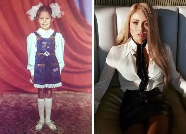 Российские знаменитости показали, как они выглядели в свои школьные годы