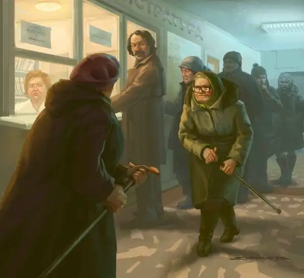 НАРИСОВАННАЯ КРАСОТИЩА 2019 №22