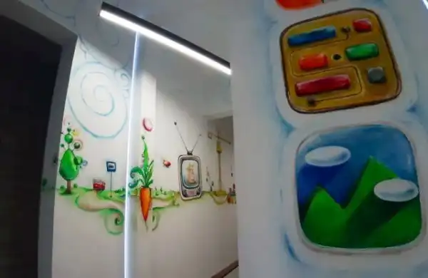 Роспись стен детского образовательного центра