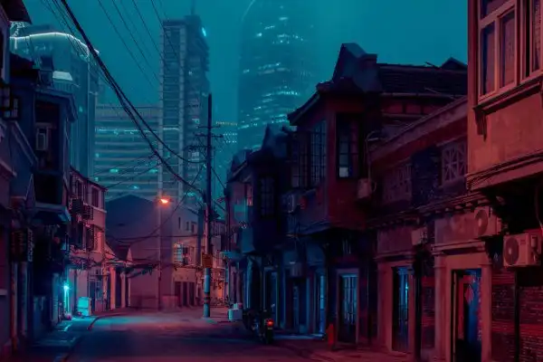 Киберпанковый Шанхай глазами фотографа Коди Эллингема