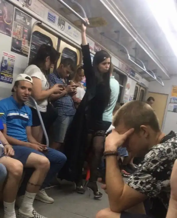 Дивные обитатели метрополитена