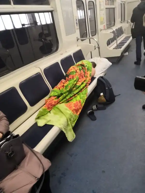 Дивные обитатели метрополитена