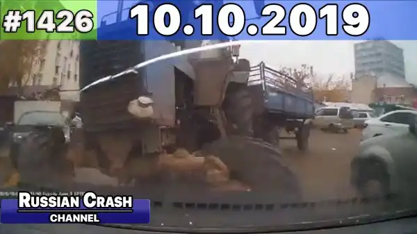 ДТП. Подборка на видеорегистратор за 10.10.2019 Октябрь 2019