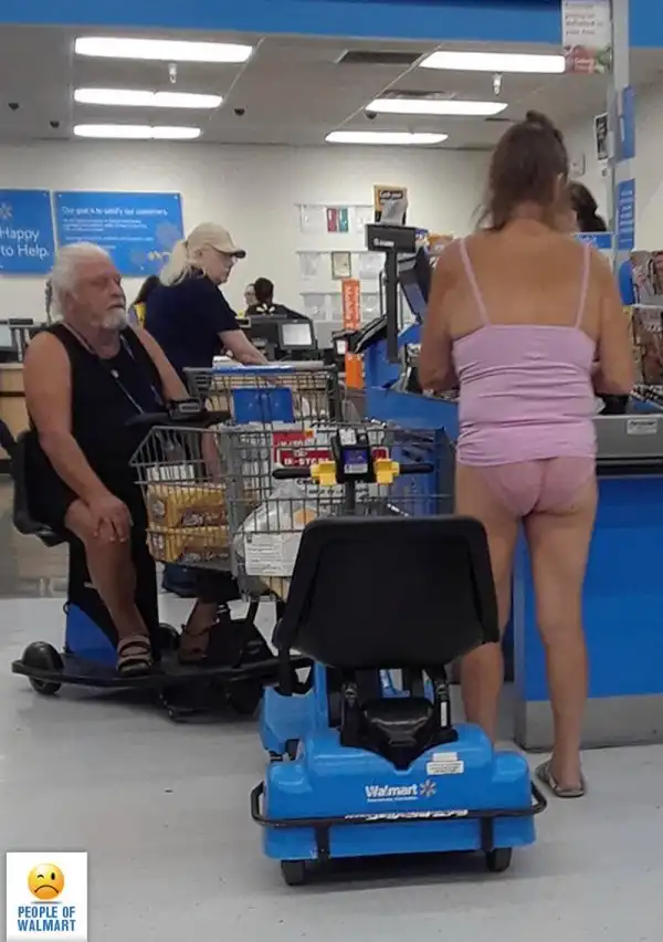 Экстравагантные покупатели Walmart