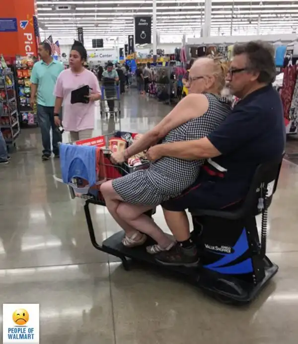 Экстравагантные покупатели Walmart