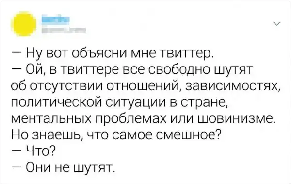 Забавные и немного грустные твиты о жизни