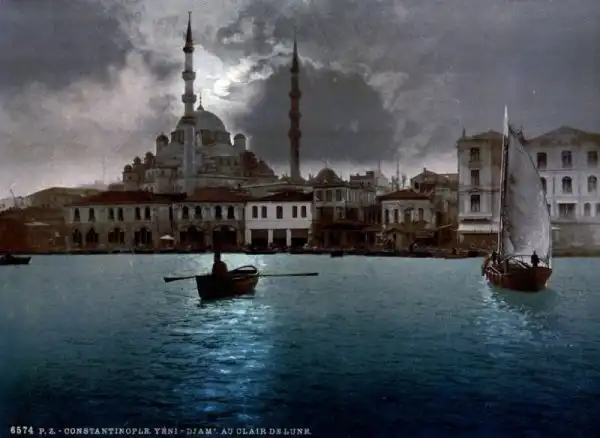 Цветные фото XIX века переносят в те времена, когда Стамбул еще именовался Константинополем
