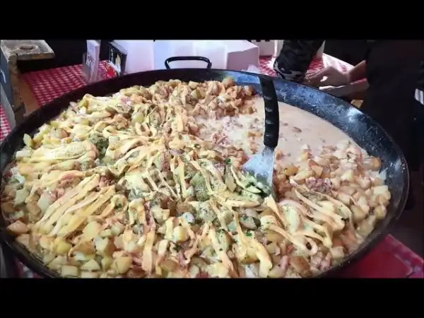 Тартифлет Savoyard с картофелем и сыром