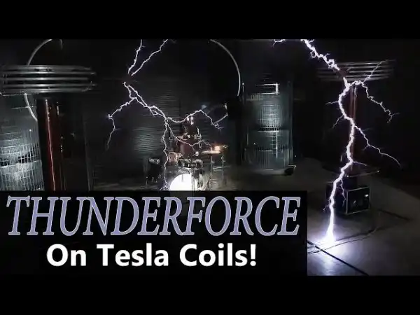 Metal Squad (Thunder Force IV OST) на катушках Тесла
